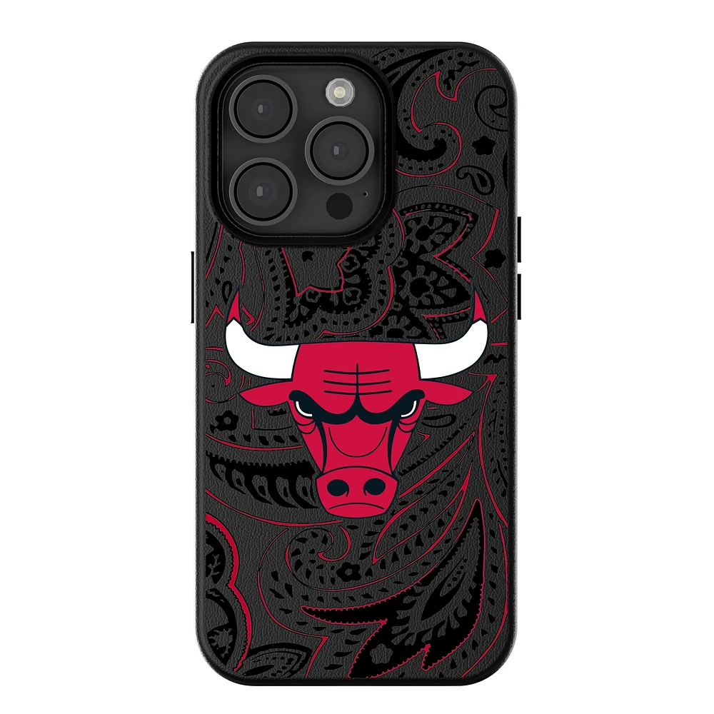 Keyscaper Chicago Bulls Paisley iPhone Magnetic Bump Case