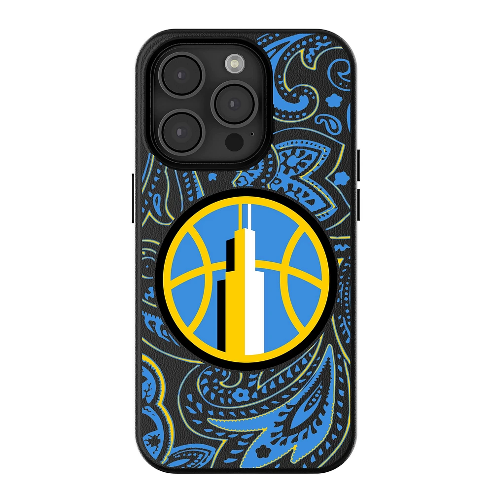 Keyscaper Chicago Sky Paisley iPhone Magnetic Bump Case