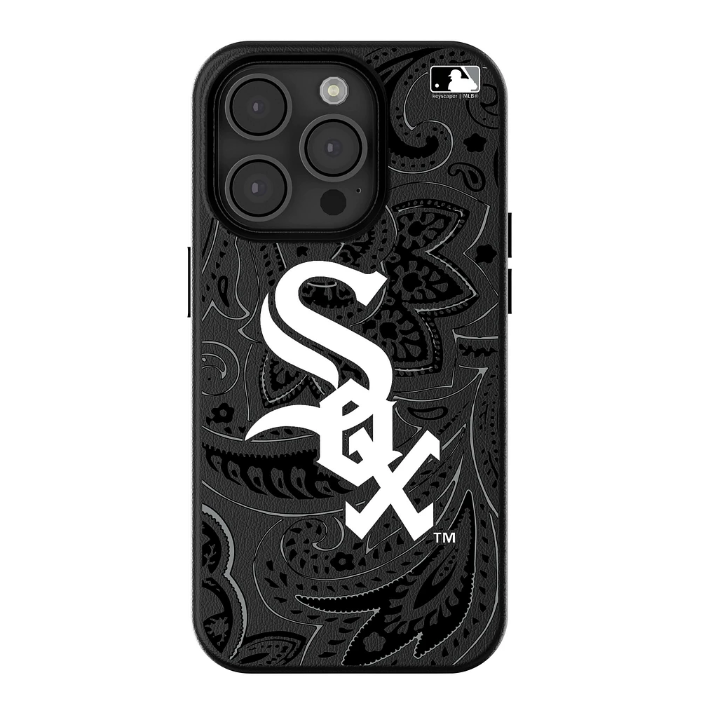 Keyscaper Chicago White Sox Paisley iPhone Magnetic Bump Case