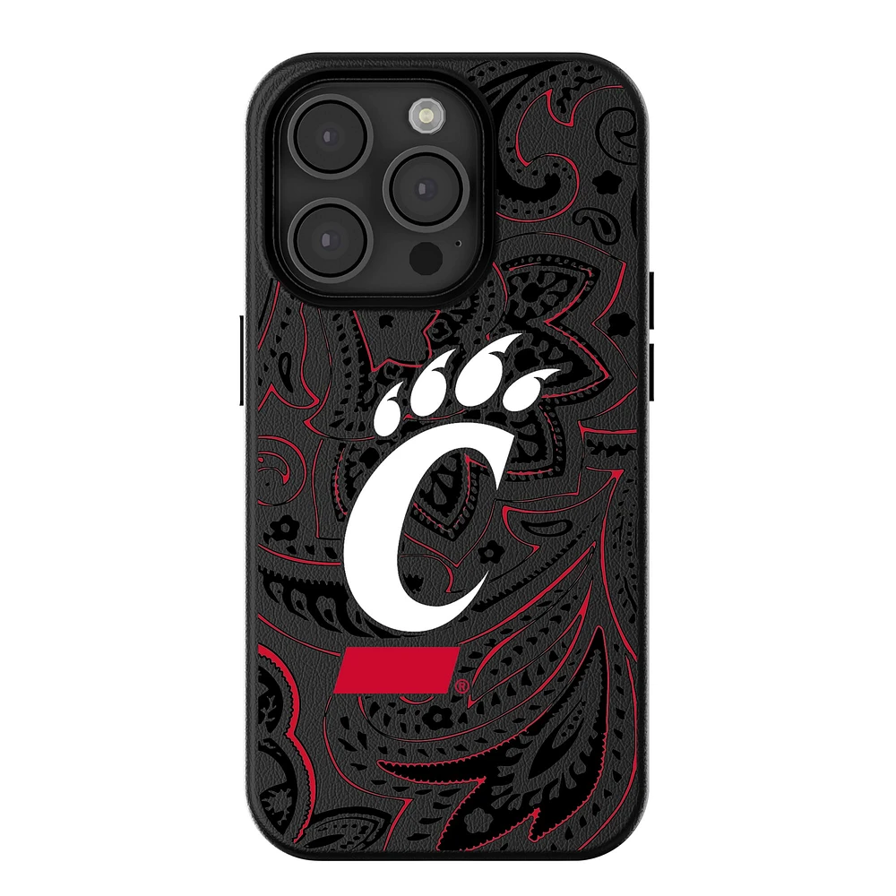 Keyscaper Cincinnati Bearcats Paisley iPhone Magnetic Bump Case