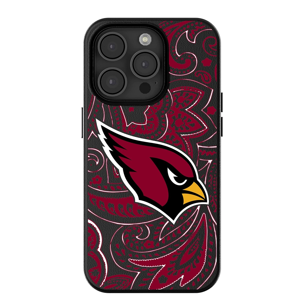 Keyscaper Arizona Cardinals Paisley iPhone Magnetic Bump Case