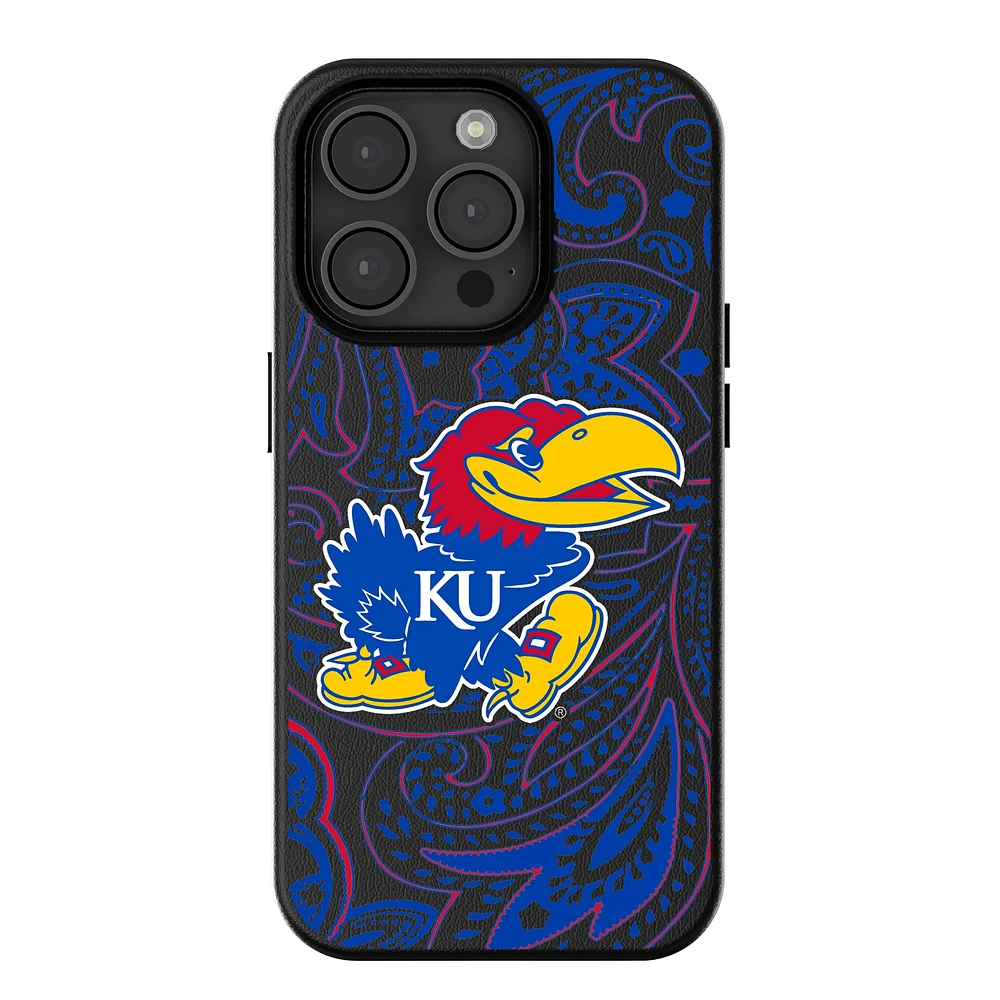 Keyscaper Kansas Jayhawks Paisley iPhone Magnetic Bump Case