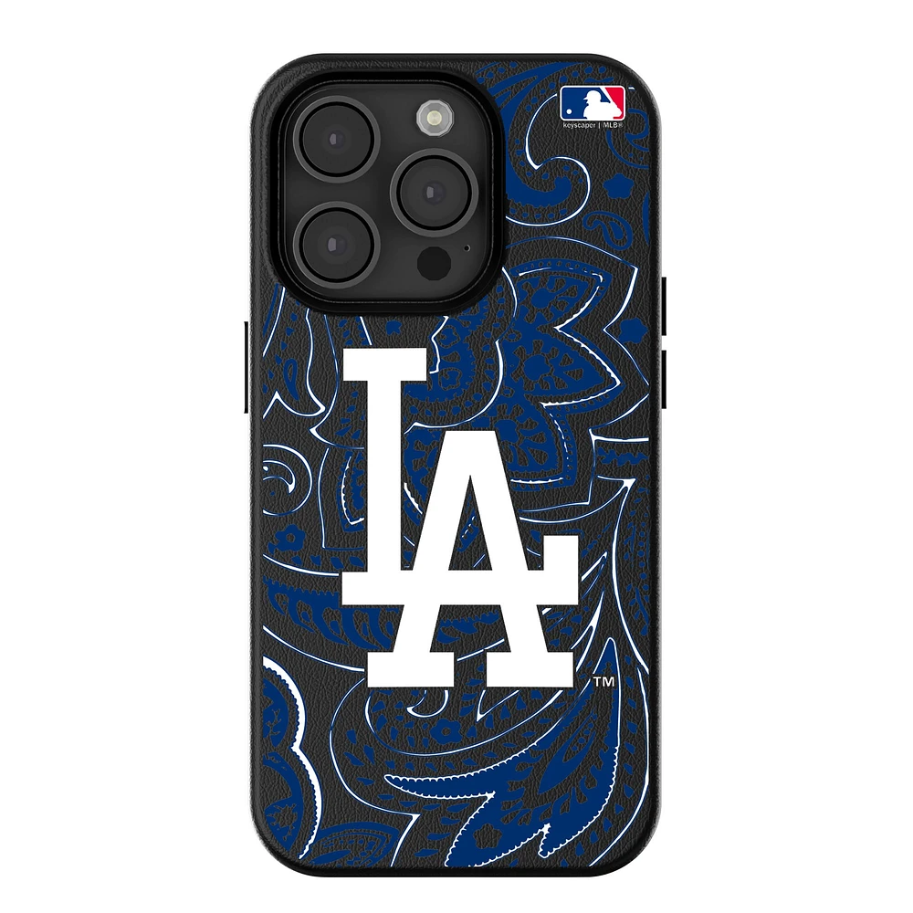 Keyscaper Los Angeles Dodgers Paisley iPhone Magnetic Bump Case