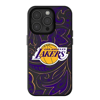 Keyscaper Los Angeles Lakers Paisley iPhone Magnetic Bump Case