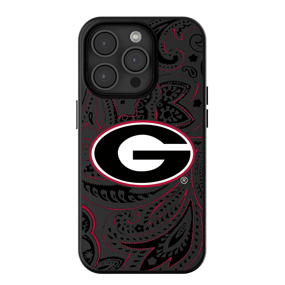 Keyscaper Georgia Bulldogs Paisley iPhone Magnetic Bump Case