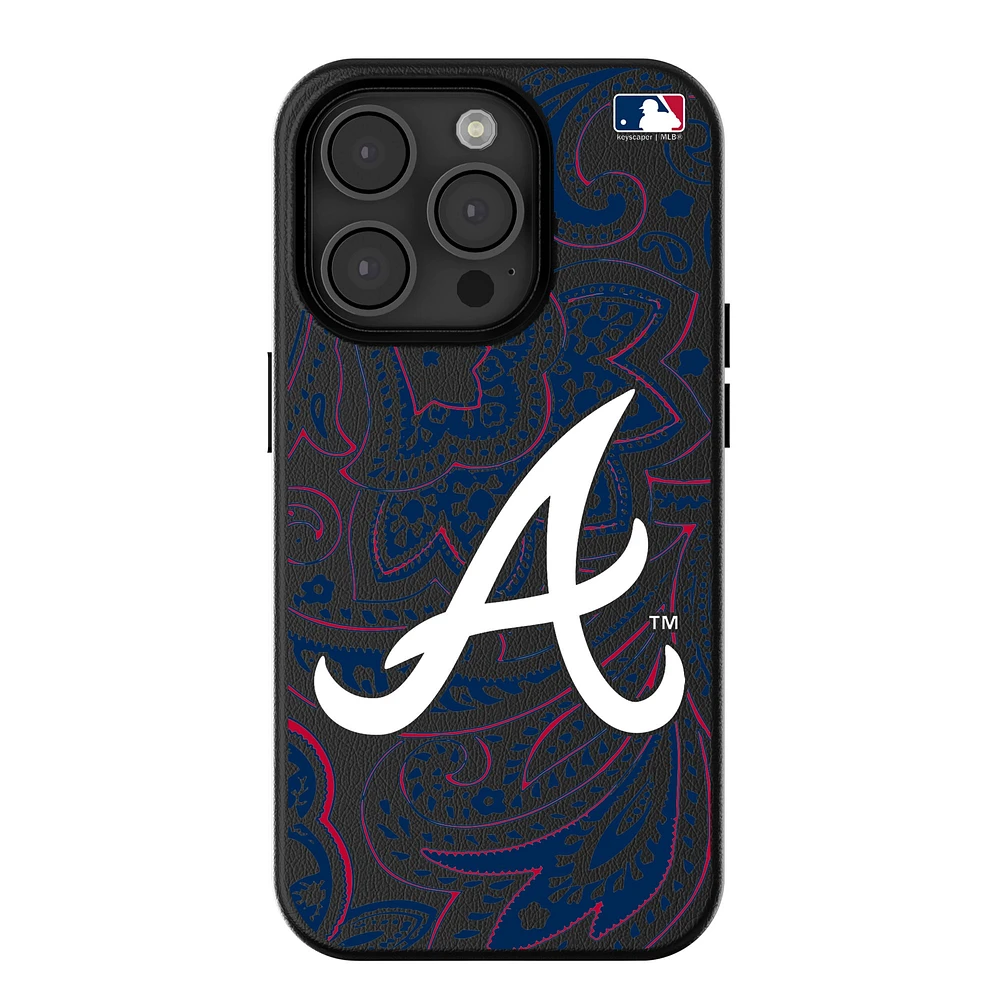 Keyscaper Atlanta Braves Paisley iPhone Magnetic Bump Case