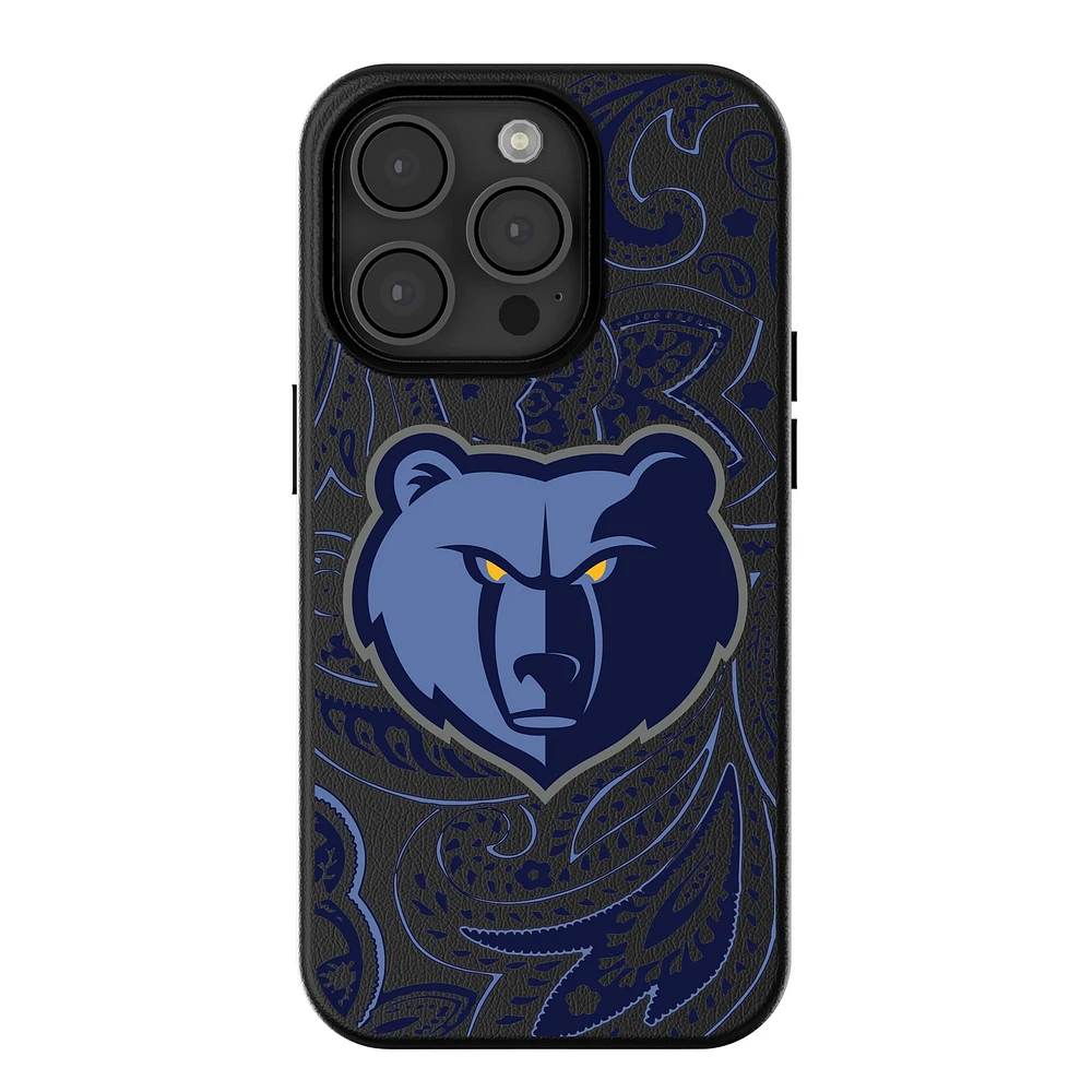Keyscaper Memphis Grizzlies Paisley iPhone Magnetic Bump Case