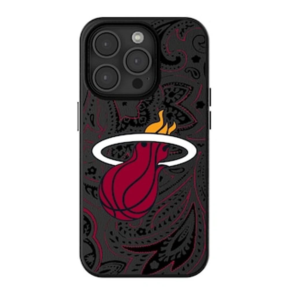 Keyscaper Miami Heat Paisley iPhone Magnetic Bump Case