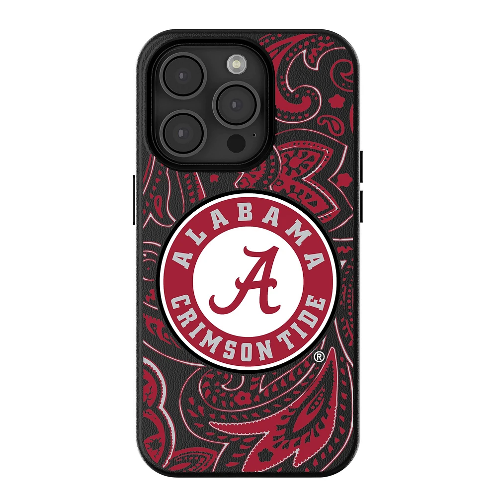 Keyscaper Alabama Crimson Tide Paisley iPhone Magnetic Bump Case