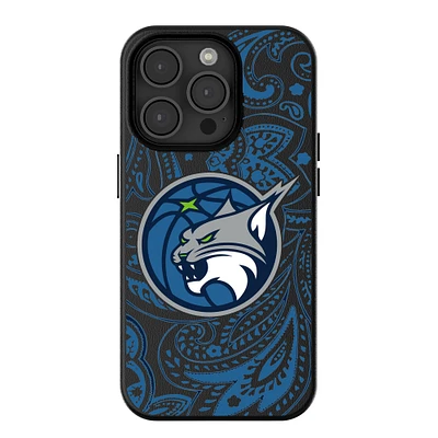 Keyscaper Minnesota Lynx Paisley iPhone Magnetic Bump Case