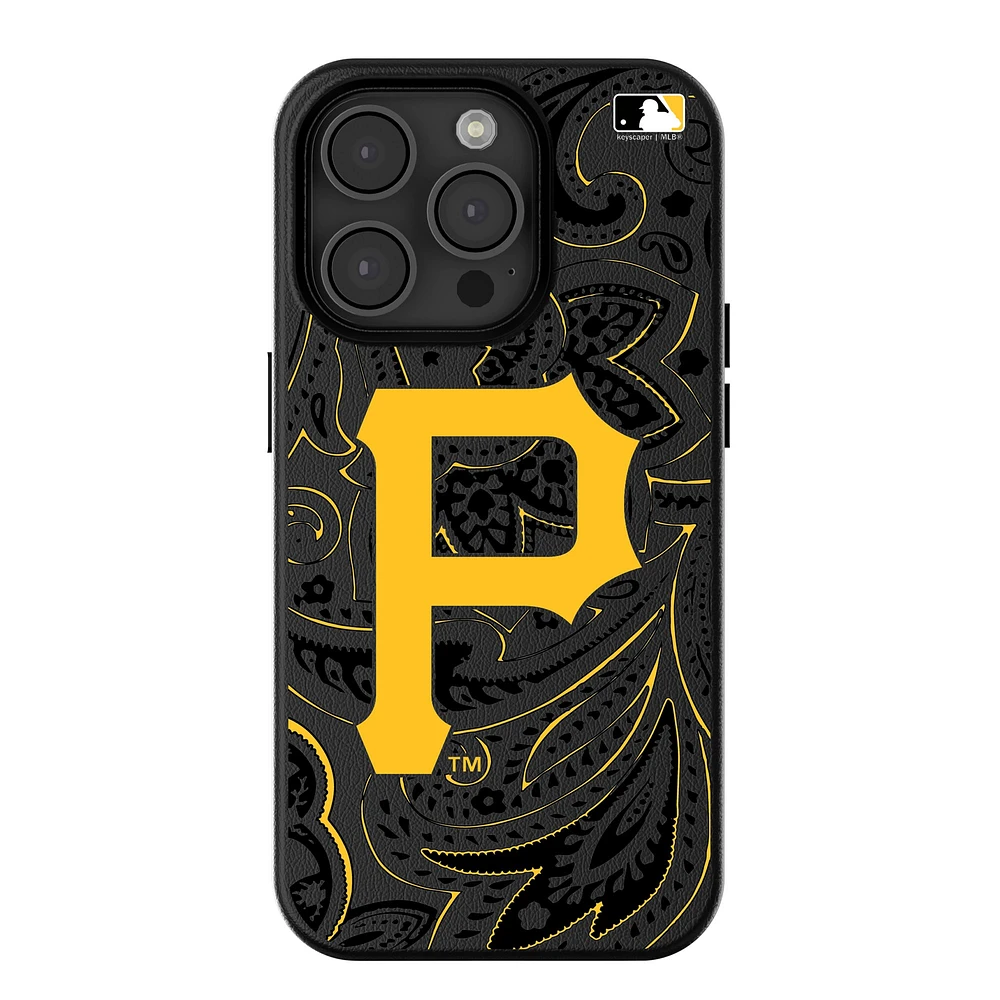 Keyscaper Pittsburgh Pirates Paisley iPhone Magnetic Bump Case