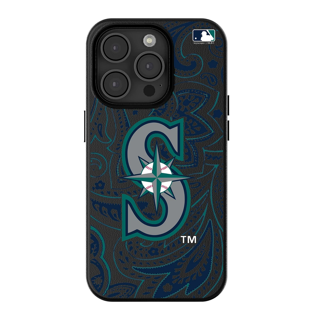 Keyscaper Seattle Mariners Paisley iPhone Magnetic Bump Case