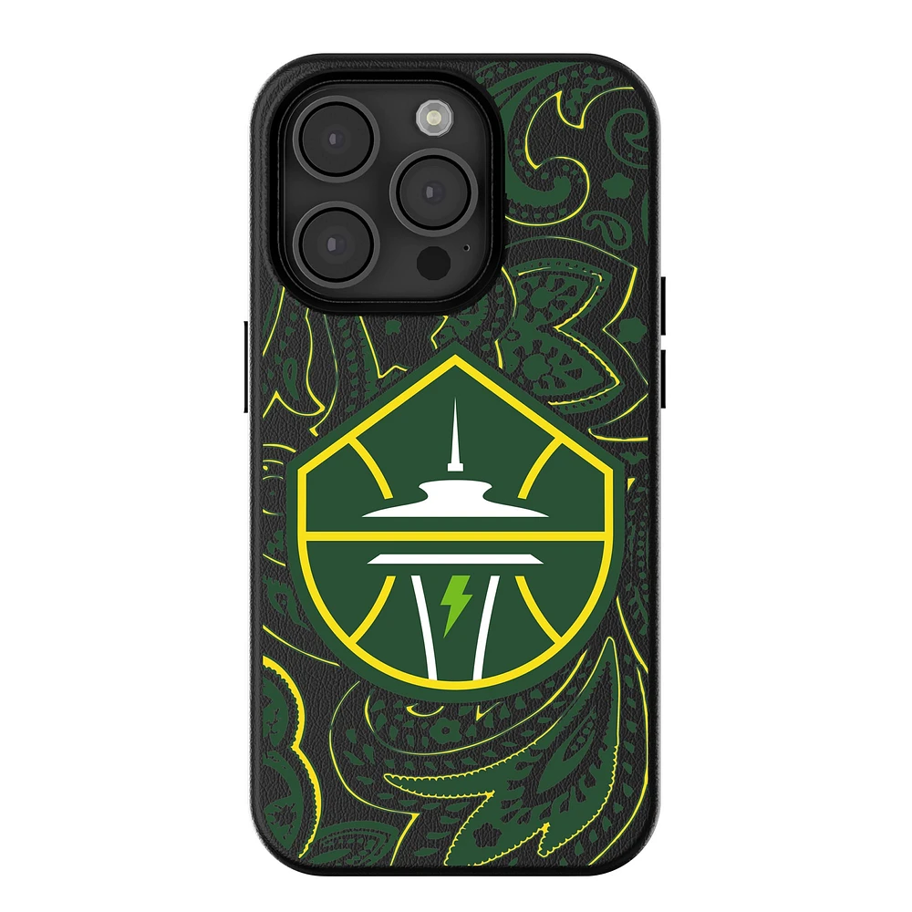 Keyscaper Seattle Storm Paisley iPhone Magnetic Bump Case
