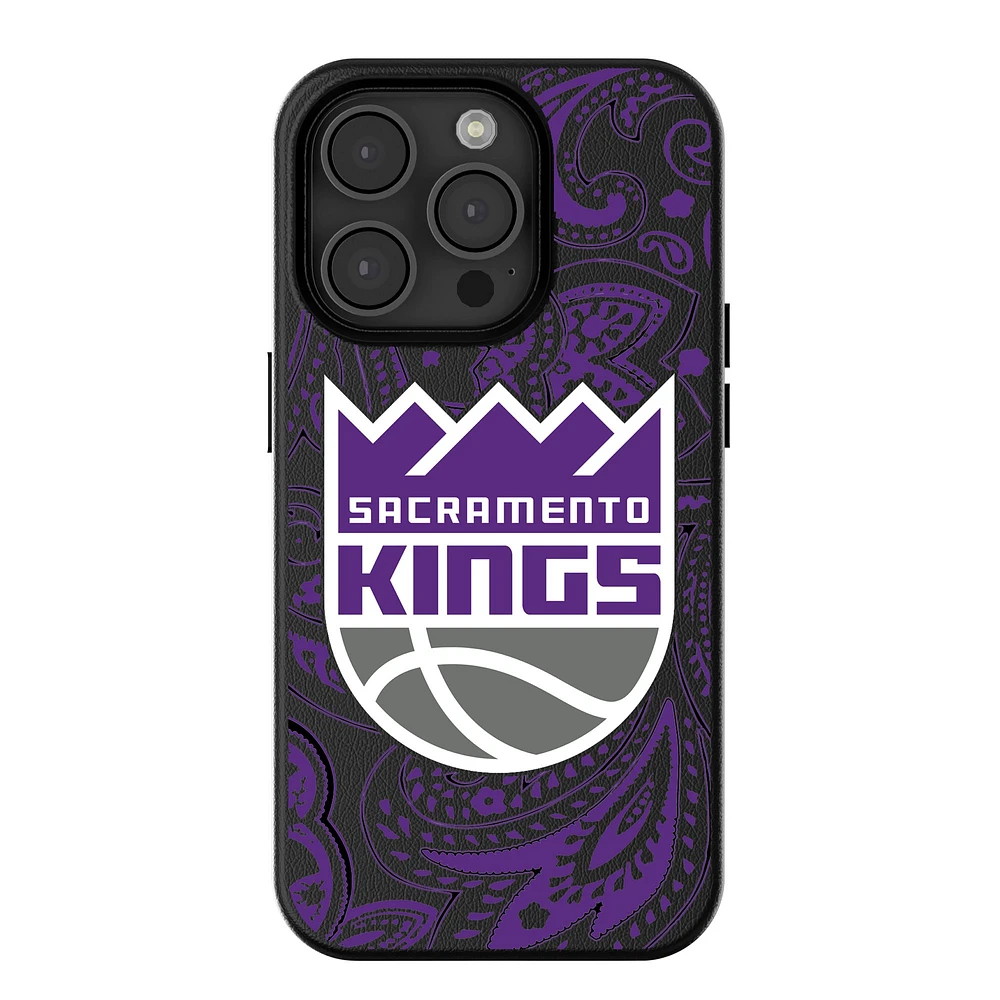 Keyscaper Sacramento Kings Paisley iPhone Magnetic Bump Case