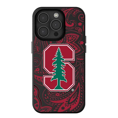 Keyscaper Stanford Cardinal Paisley iPhone Magnetic Bump Case