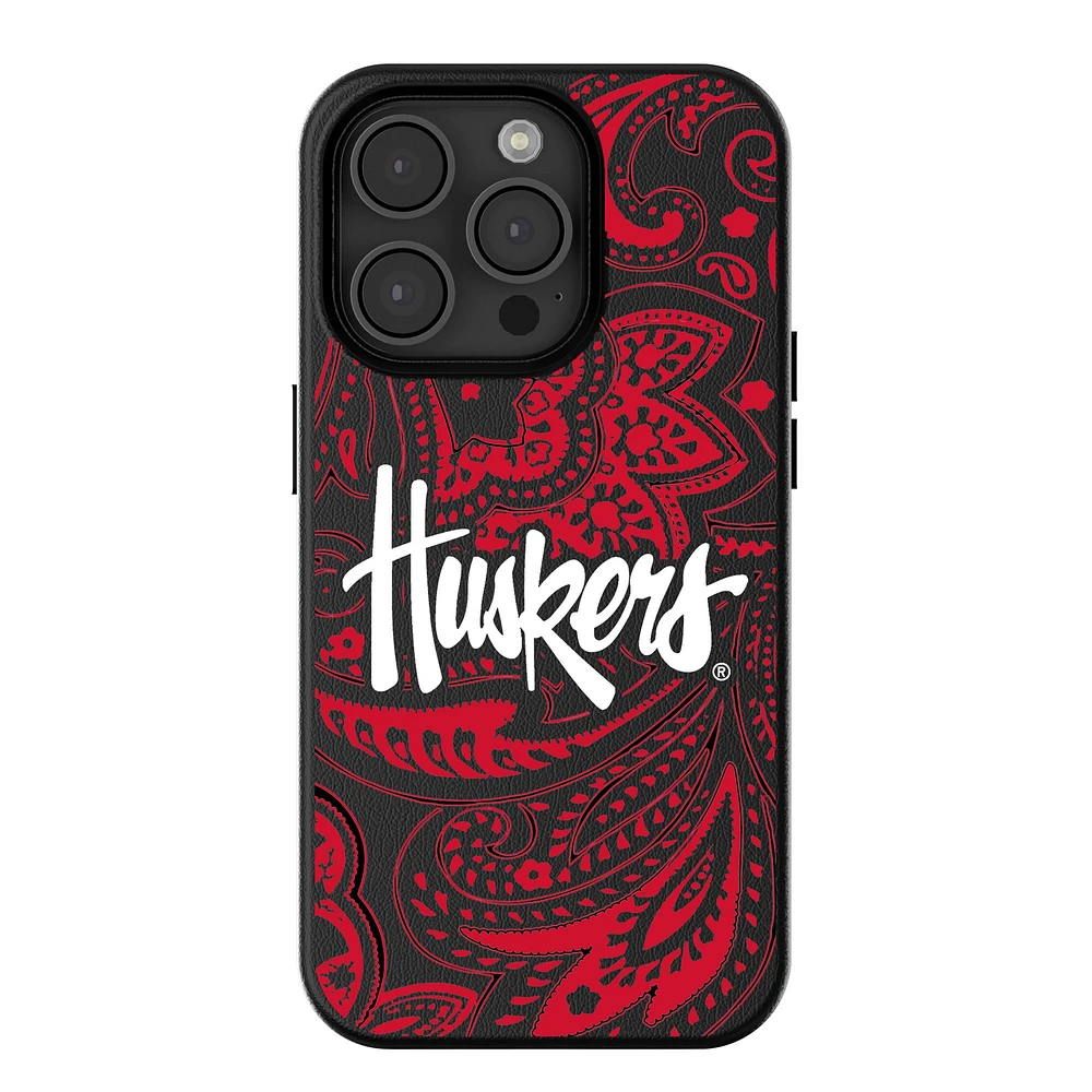 Keyscaper Nebraska Huskers Paisley iPhone Magnetic Bump Case