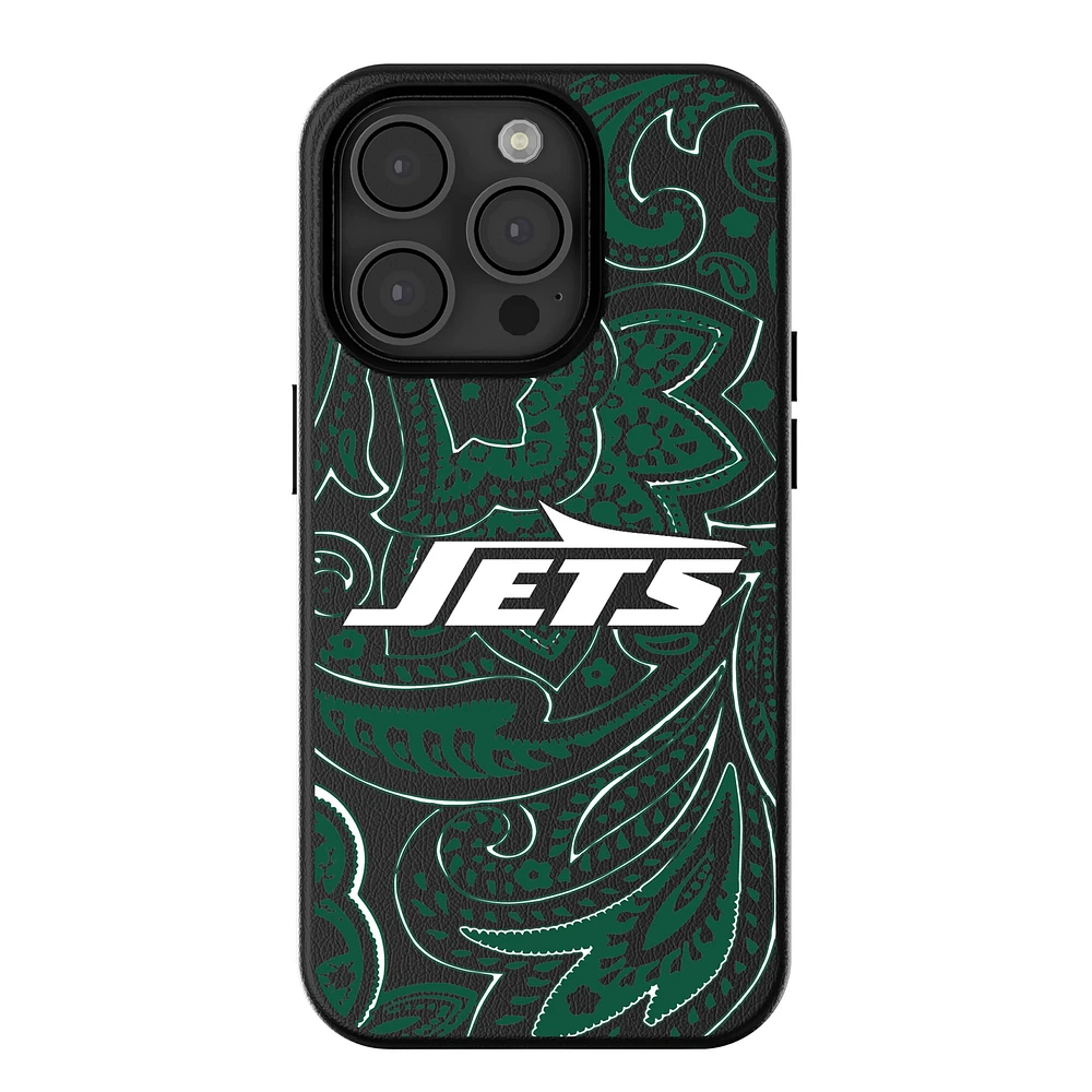 Keyscaper New York Jets Paisley iPhone Magnetic Bump Case