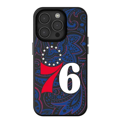 Keyscaper Philadelphia 76ers Paisley iPhone Magnetic Bump Case