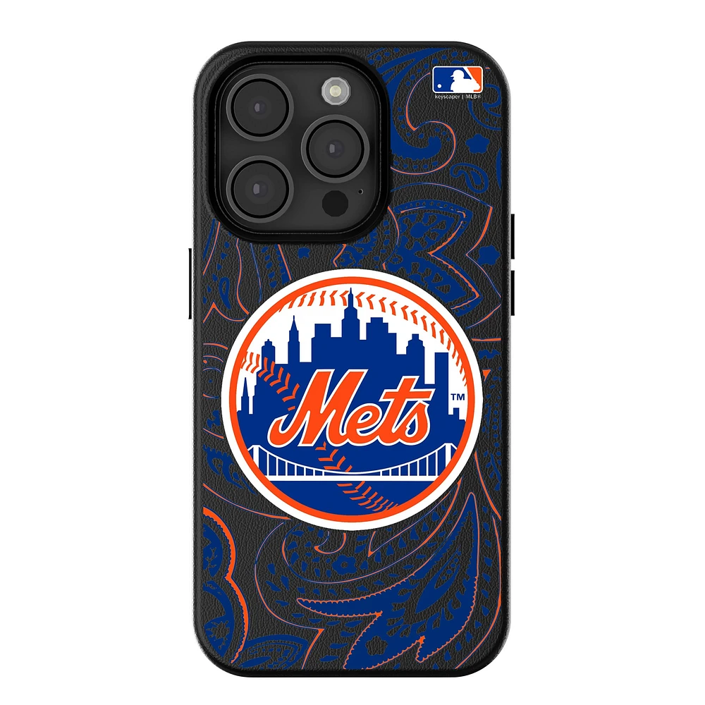 Keyscaper New York Mets Paisley iPhone Magnetic Bump Case