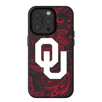 Keyscaper Oklahoma Sooners Paisley iPhone Magnetic Bump Case