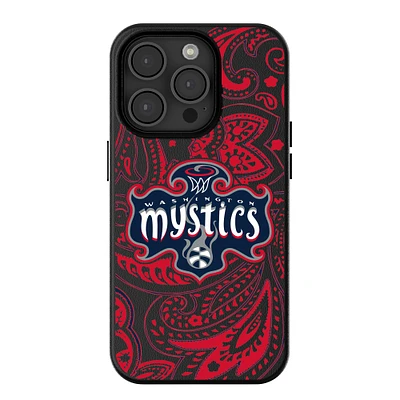 Keyscaper Washington Mystics Paisley iPhone Magnetic Bump Case