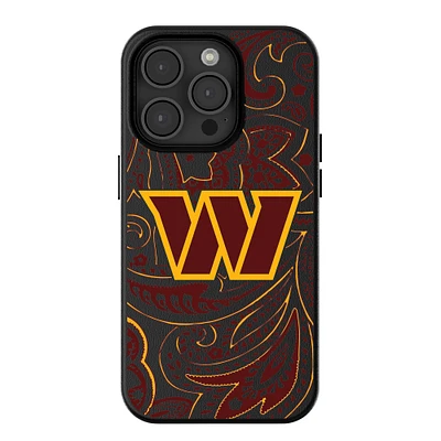 Keyscaper Washington Commanders Paisley iPhone Magnetic Bump Case