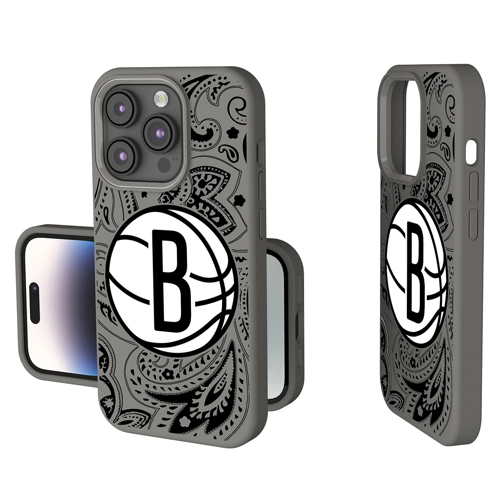Brooklyn Nets Paisley iPhone Soft Touch Case