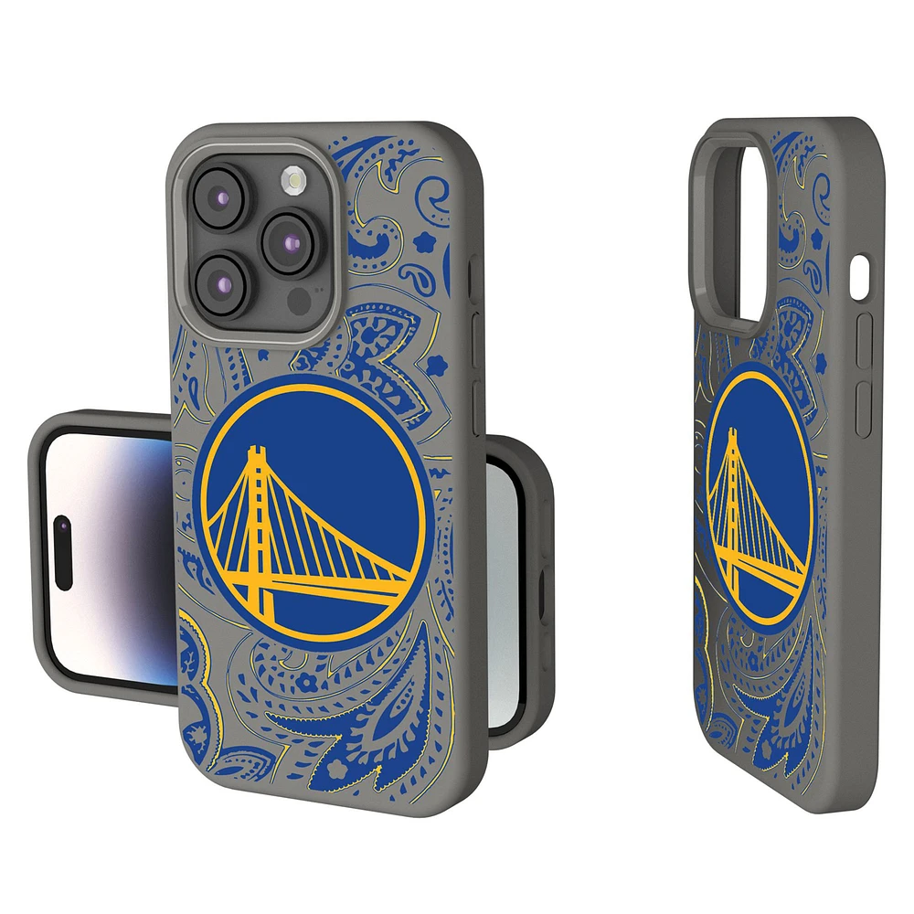 Golden State Warriors Paisley iPhone Soft Touch Case