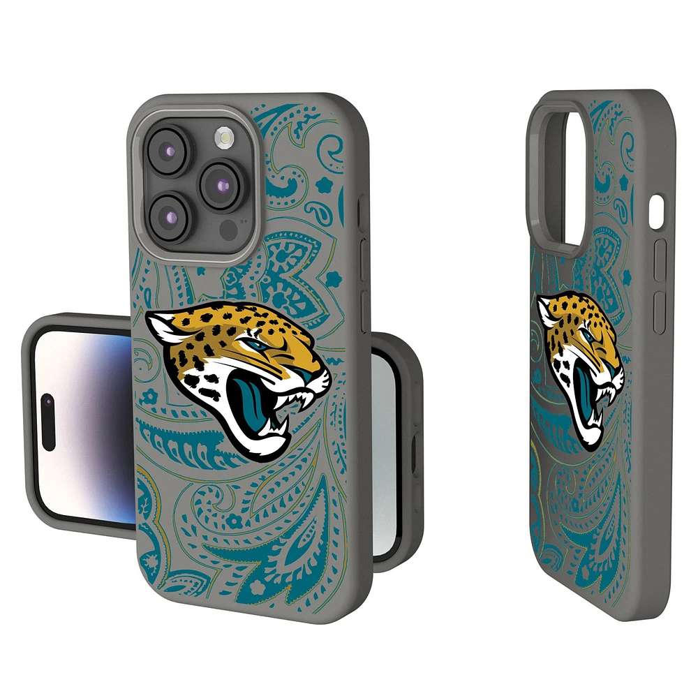 Jacksonville Jaguars Paisley iPhone Soft Touch Case