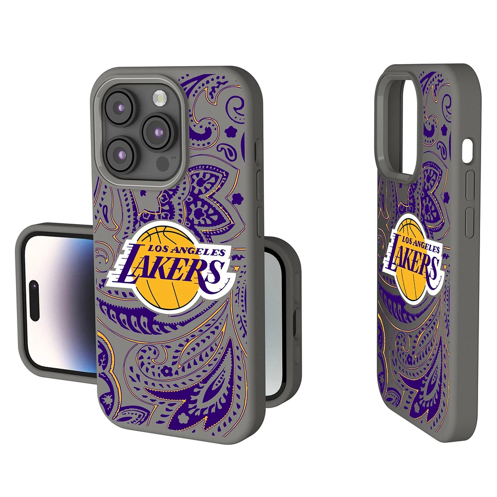 Los Angeles Lakers Paisley iPhone Soft Touch Case