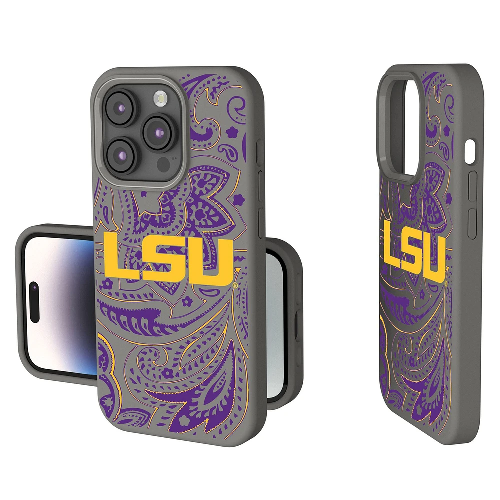 LSU Tigers Paisley iPhone Soft Touch Case