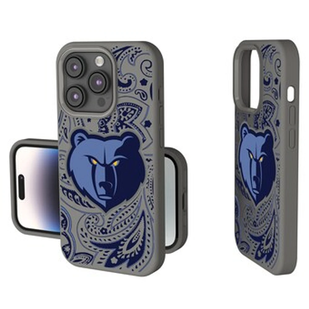 Memphis Grizzlies Paisley iPhone Soft Touch Case