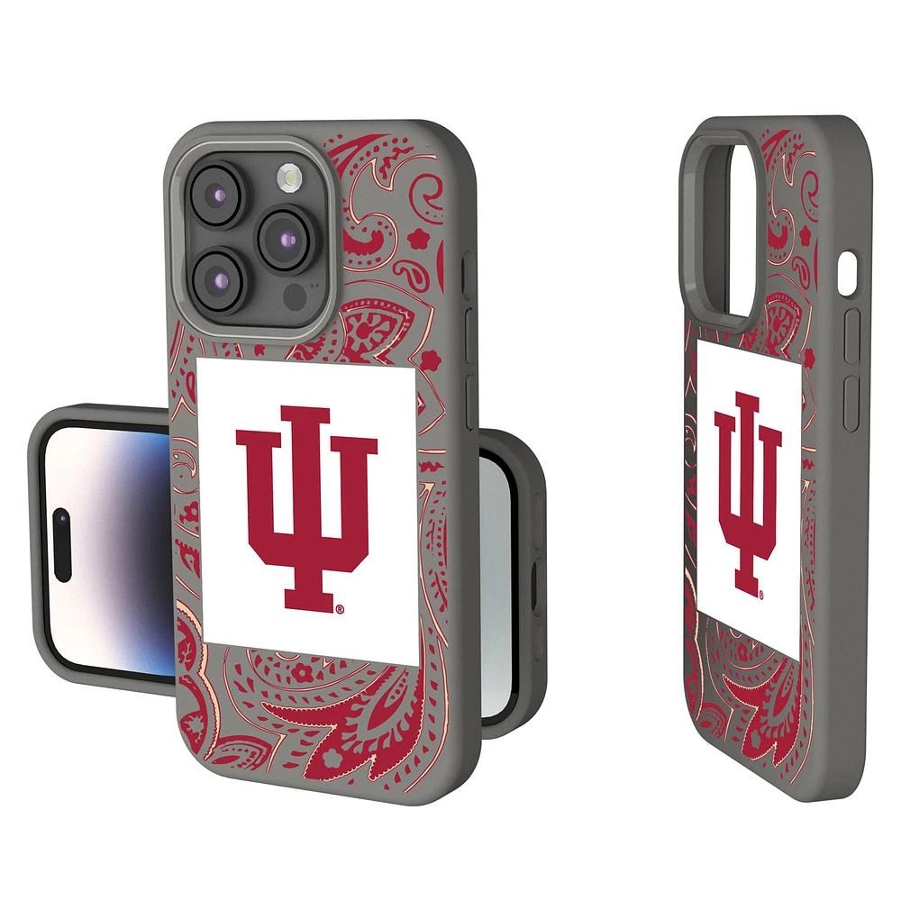 Indiana Hoosiers Paisley iPhone Soft Touch Case