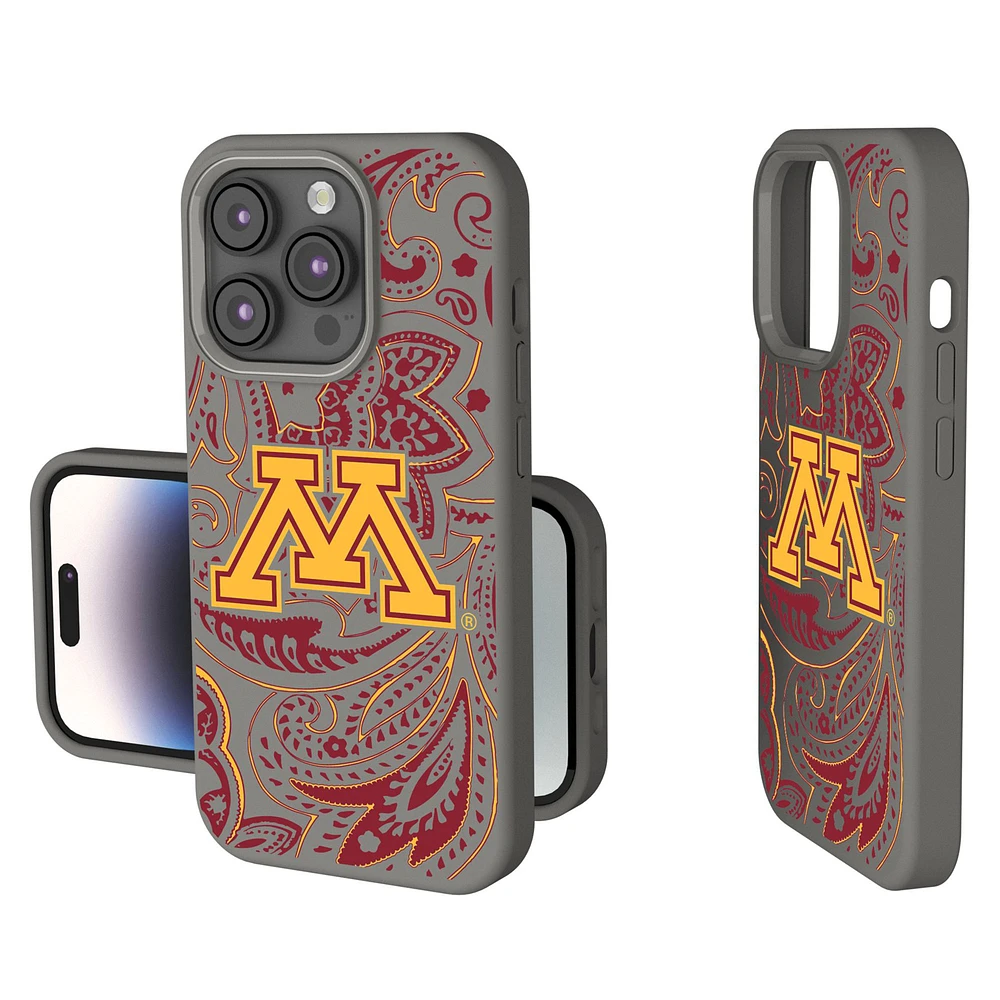 Minnesota Golden Gophers Paisley iPhone Soft Touch Case
