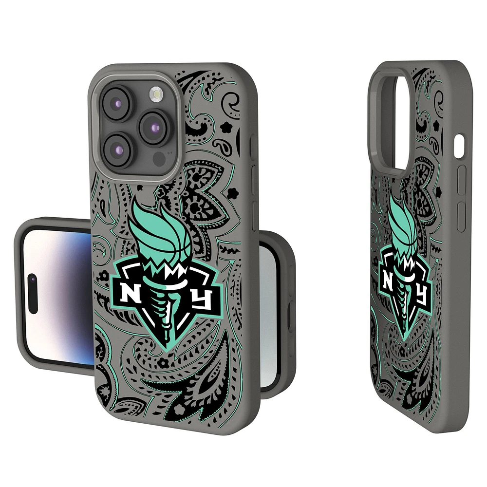 New York Liberty Paisley iPhone Soft Touch Case