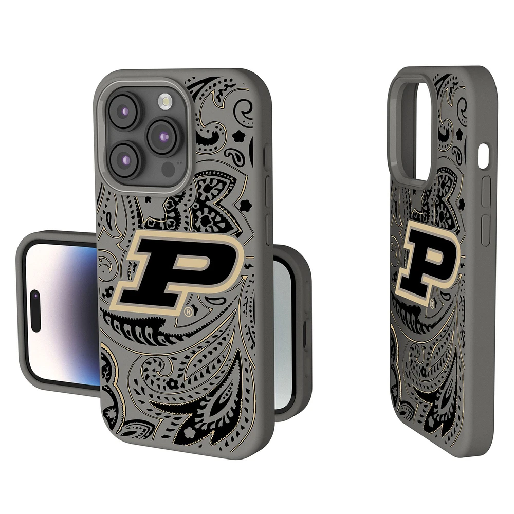 Purdue Boilermakers Paisley iPhone Soft Touch Case