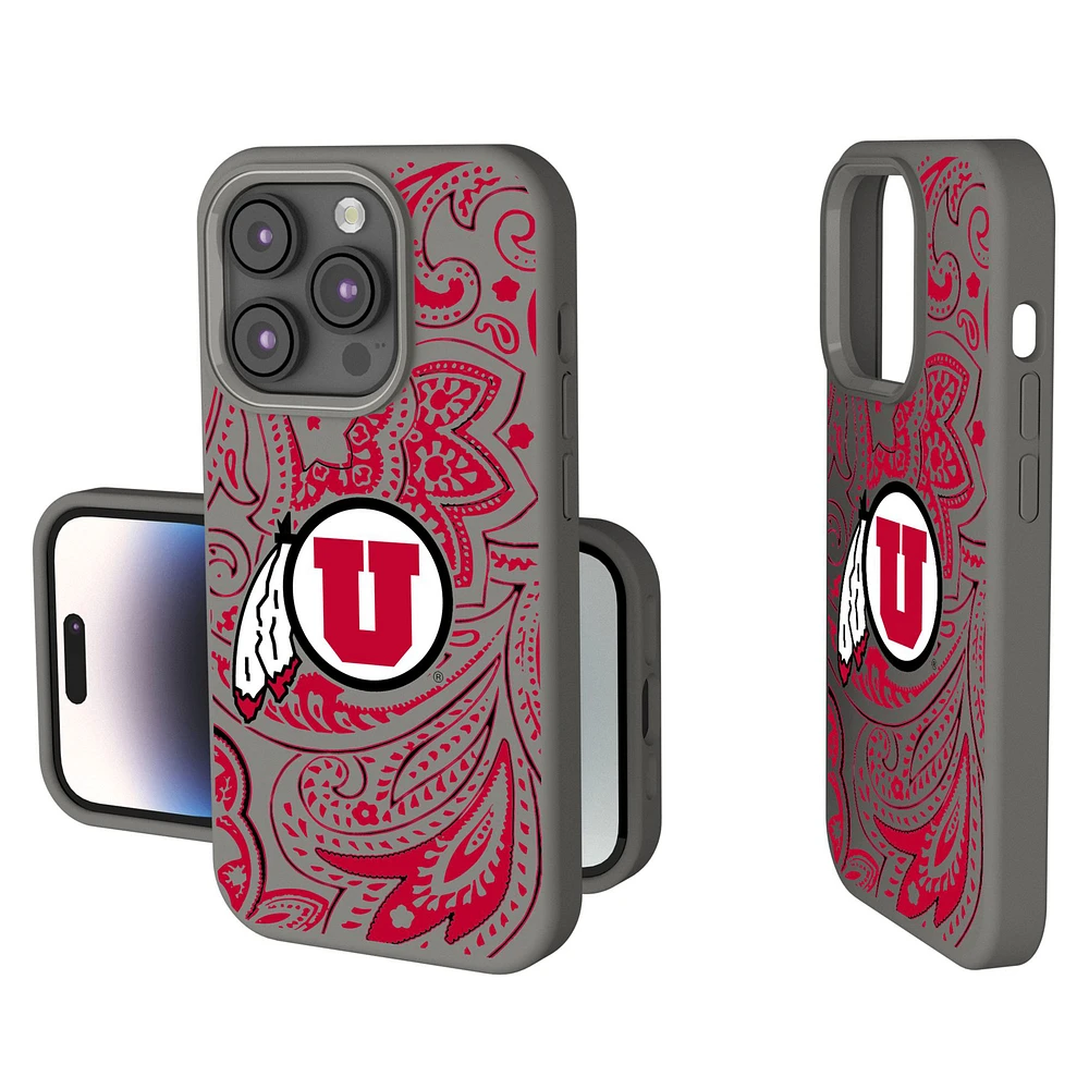 Utah Utes Paisley iPhone Soft Touch Case