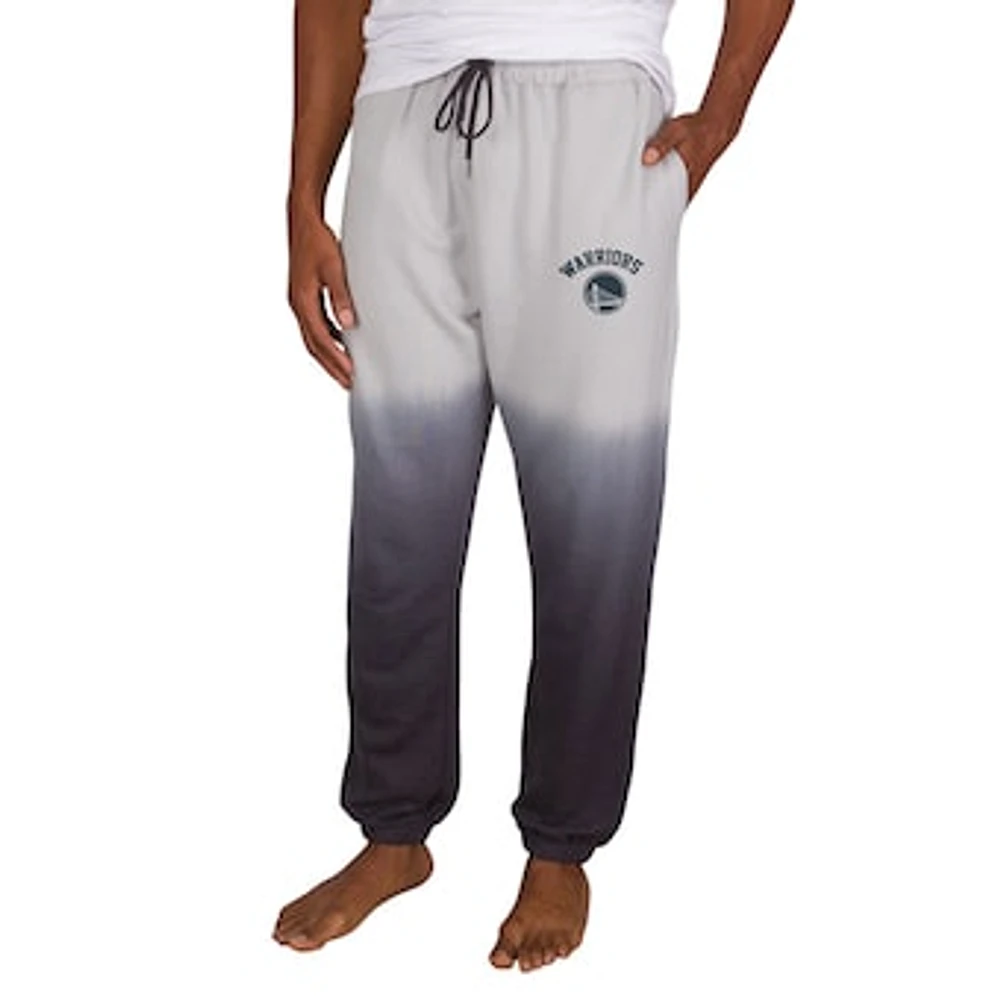 Men's Concepts Sport Gray/Charcoal Golden State Warriors Dusk Dip Dye Lightweight French Terry Lounge Pants
