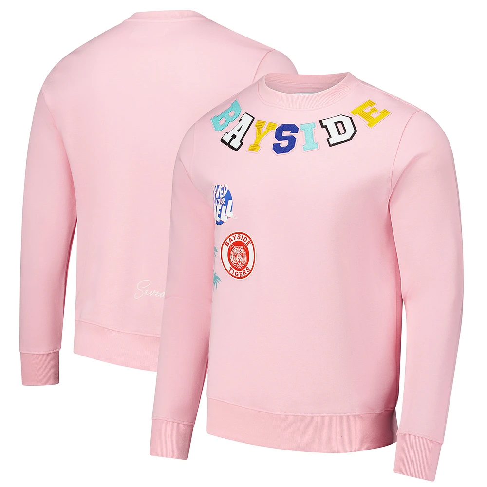 Men's Freeze Max Pink Saved by the Bell Pullover Sweatshirt