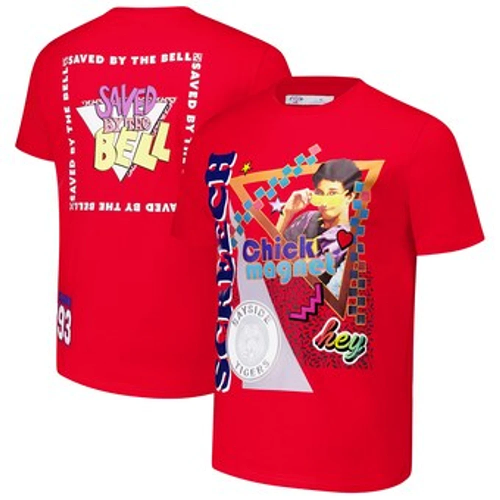 Men's Freeze Max Red Saved by the Bell Screech T-Shirt