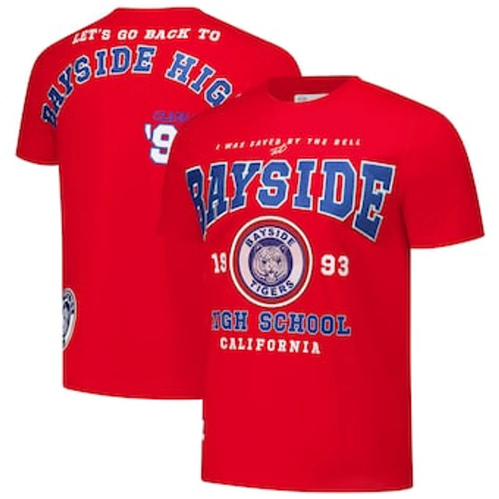 Men's Freeze Max Red Saved by the Bell Bayside High T-Shirt