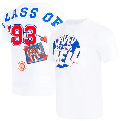 Men's Freeze Max White Saved by the Bell Class Photo T-Shirt