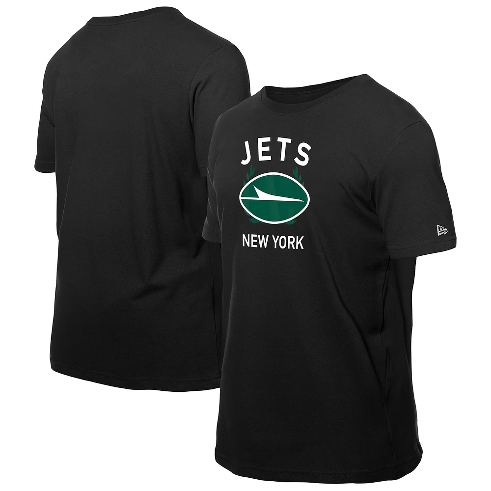 Men's New Era Black York Jets 2025 NFL Draft T-Shirt