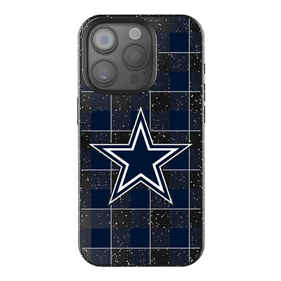 Keyscaper Dallas Cowboys Plaid Bling iPhone Case