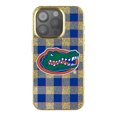 Keyscaper Florida Gators Plaid Bling iPhone Case