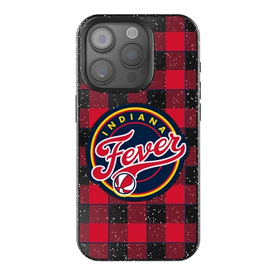 Keyscaper Indiana Fever Plaid Bling iPhone Case