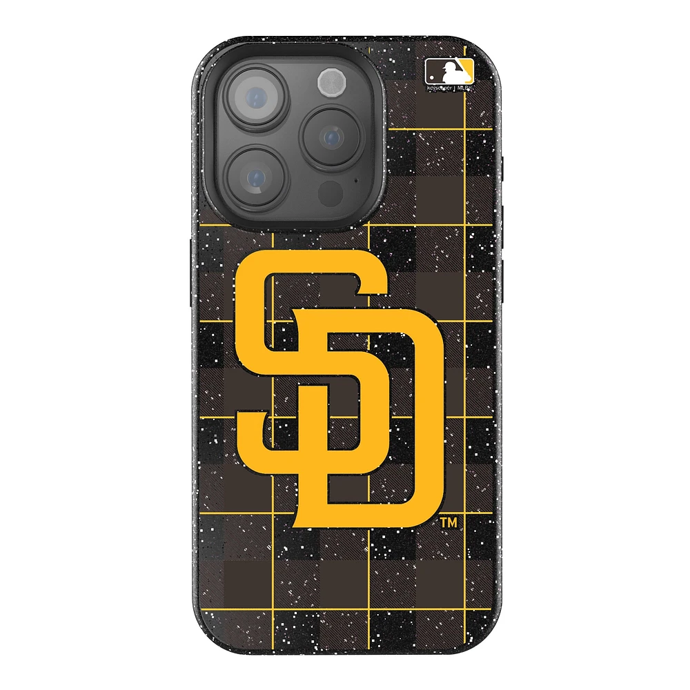 Keyscaper San Diego Padres Plaid Bling iPhone Case