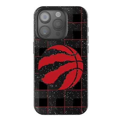 Keyscaper Toronto Raptors Plaid Bling iPhone Case