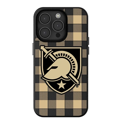 Keyscaper Army Black Knights Plaid Magnetic Bump iPhone Case