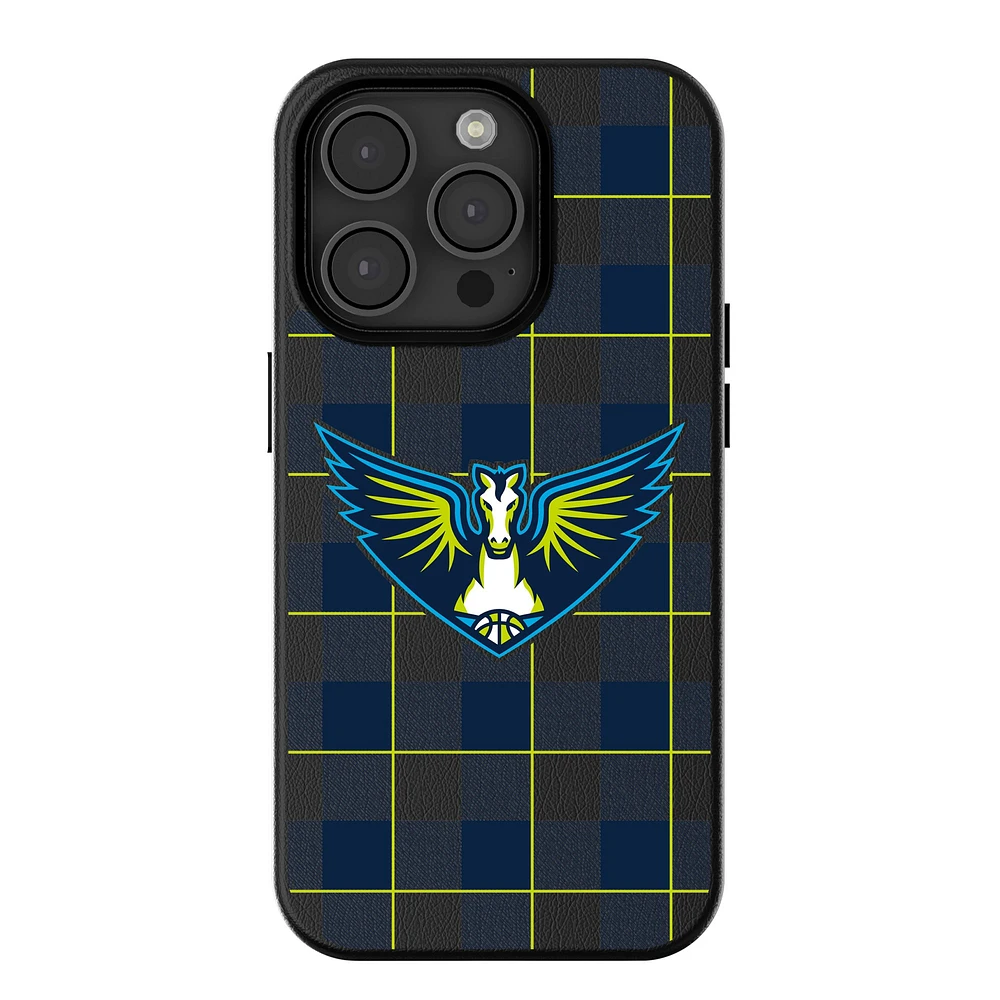 Keyscaper Dallas Wings Plaid Magnetic Bump iPhone Case